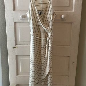 Market in Spruce faux Wrapped dress
